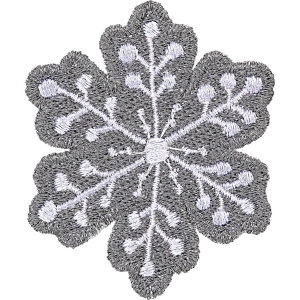 Moleskine Patch, Christmas, Snowflake