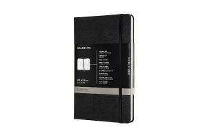 Moleskine Professional Notebook, Large, Black, Hard Cover (5 x 8.25)