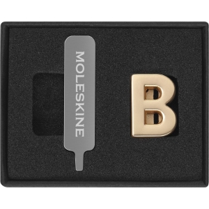 Moleskine Pin, B, Gold