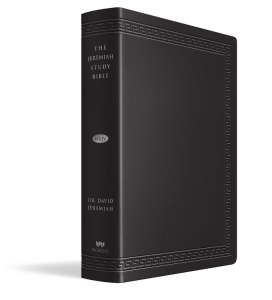 The Jeremiah Study Bible, NKJV Large Print Edition, Black LeatherLuxe w/thumb index