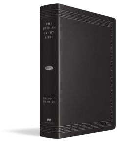 The Jeremiah Study Bible, NKJV Large Print Edition, Black LeatherLuxe