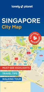 Lonely Planet Singapore City Map