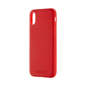 Moleskine Soft-Touch Hard Case, iPhone X, Scarlet Red