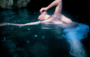 Guido floating, Levanzo, Sicily, 1999