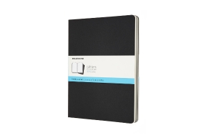 Moleskine Cahier Journal, XL, Dotted, Black (7.5 x 9.75)