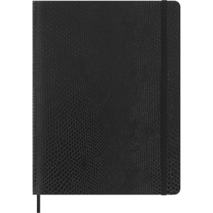 Moleskine Limited Edition Notebook Vegea, Extra Large, Plain, Black Boa, Soft Cover (7.5 x 10)