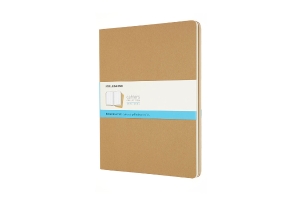 Moleskine Cahier Journal, XXL, Dotted, Kraft Brown (8.5 x 11)