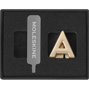 Moleskine Pin, A, Gold