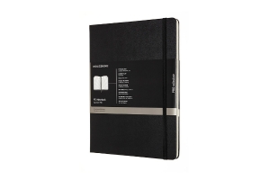 Moleskine Professional Notebook, XL, Black, Hard Cover (7.5 x 9.75)