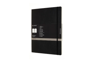 Moleskine Professional Notebook, XXL, Black, Soft Cover (8.5 x 11)