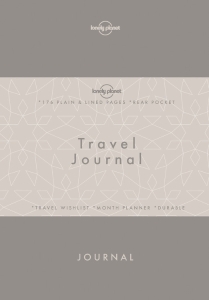 Lonely Planet's Travel Journal