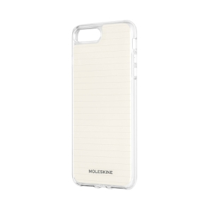 Moleskine Hard Clear Case+Paper Template iPhone, 6+/6s+/7+/8+