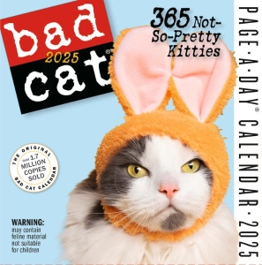 Bad Cat Page-A-Day Calendar 2025