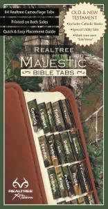 REALTREE MAJESTIC BIBLE TABS - CAMO VERSION