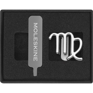 Moleskine Pin, Virgo, Silver