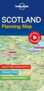 Lonely Planet Scotland Planning Map