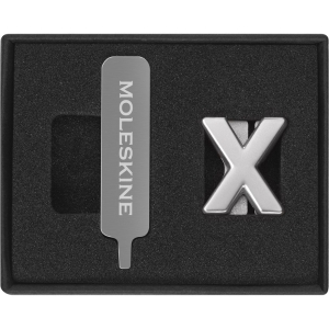 Moleskine Pin, X, Silver