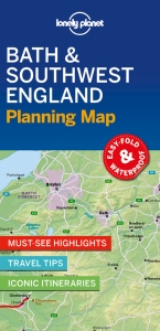 Lonely Planet Bath & Southwest England Planning Map