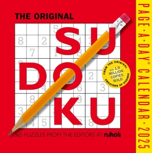 Original Sudoku Page-A-Day Calendar 2025