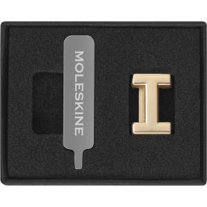 Moleskine Pin, I, Gold