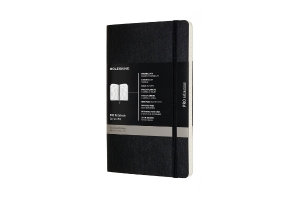 Moleskine Professional Notebook, Large, Black, Soft Cover (5 x 8.25)