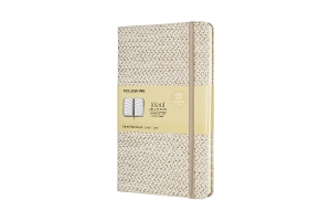 Moleskine Blend Limited Collection Notebook, Large, Ruled, Beige