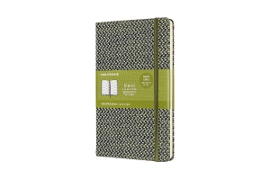 Moleskine Blend Limited Collection Notebook, Large, Ruled, Green (5 x 8.25)