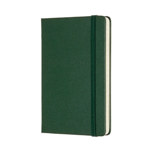 Moleskine Notebook, Pocket, Ruled, Myrtle Green, Hard Cover (3.5 x 5.5)