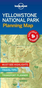 Lonely Planet Yellowstone National Park Planning Map