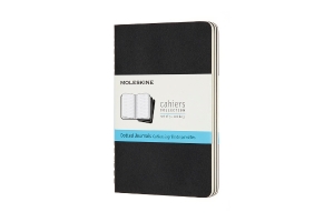 Moleskine Cahier Journal, Pocket, Dotted, Black (3.5 x 5.5)