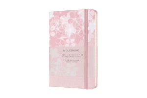 Moleskine Limited Edition Notebook Sakura, Pocket, Ruled, Dark Pink (3.5 x 5.5)