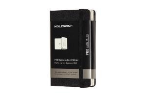 Moleskine Professional Business Card Holder, XS, Black (2.5 x 4.25)