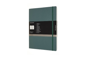 Moleskine Professional Notebook, XXL, Forest Green, Soft Cover (8.5 x 11)